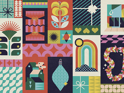 OluKai Holiday Illustrations