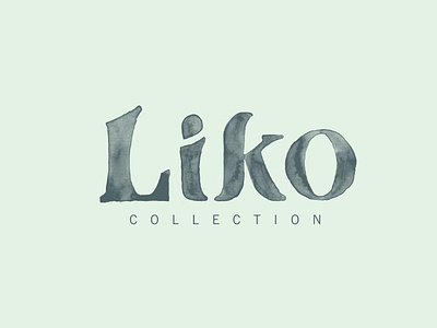OluKai Liko Logo branding calligraphy design handlettering hawaii lettering logo logo design typography