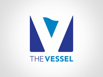 The Vessel Logo clean contemporary logo non profit