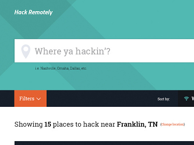 Where ya hackin? app responsive ui web web app