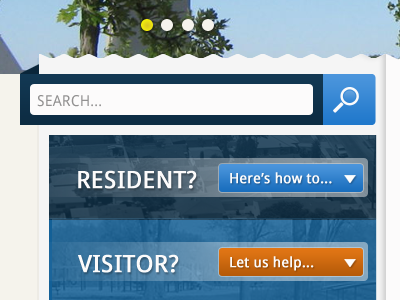 County website sidebar county redesign sidebar web design website