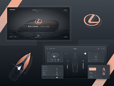 Sport yacht dashboard concept concept dashboard dashboard ui design sport yacht sport yacht ui uidesign user experience user interface userinterface ux