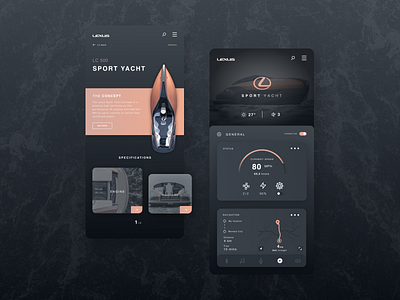 Sport yacht app app app concept concept design sport yacht ui uidesign user interface userinterface ux