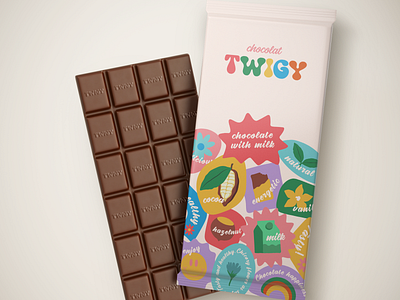 Chocolate packaging design branding chocolate design graphic design illustration packaging vector