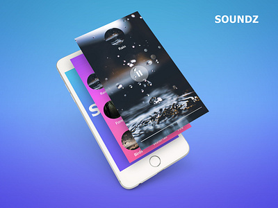 Soundz mobile app ui ux design uiux user experience ux user interface ui