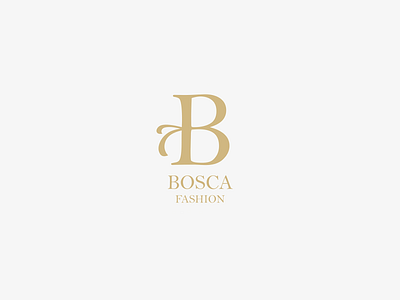 Bosca Fashion logo b monogram delicate delicate logo design fashion logo feminine feminine design feminine logo gold logo logo minimal vector