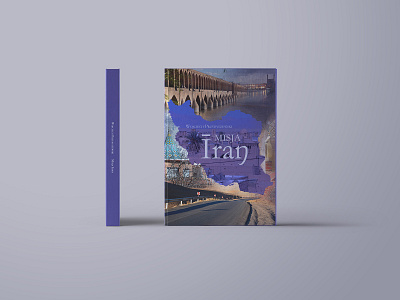 Misja Iran book cover design cover cover art cover design iran map travel book traveling violet