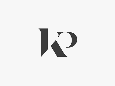 KP monogram logo classic design kp logo logo design logo designer logotype minimal monogram monogram letter mark simple logo subtle subtle logo