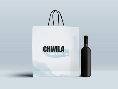 Chwila branding logo logo design minimal minimalist logo scandinavian watercolor watercolour wine winery logo