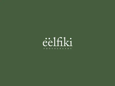 Eelfiki logotype branding elf elves logo logo design logotype logotype design minimal minimal logo serif serif logo simple logo simple logotype