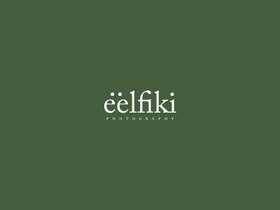 Eelfiki logotype branding elf elves logo logo design logotype logotype design minimal minimal logo serif serif logo simple logo simple logotype