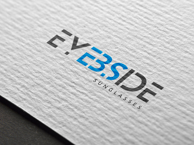 EYE-B-SIDE | Sunglasses branding design logo typography vector