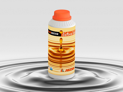 MAXIMA | Maxidecor Natural Wax branding decorative design drop gloss natural orange package packaging polishing product technique wax yellow