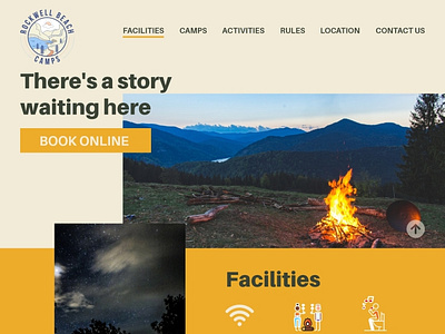 Rockwell Camp Web Design