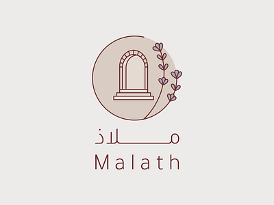 MALATH branding design logo