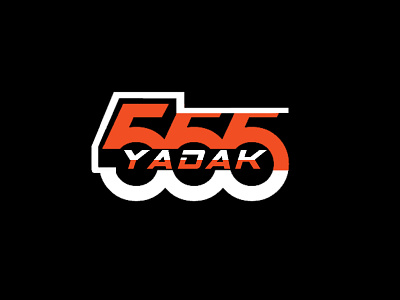 YADAK 555 branding design graphic design logo typography