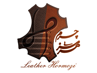 Leather Hormozi Logo & Branding branding design leather logo rahiltaavighi typogaphy