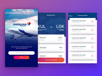 Malaysia Airlines Berhad Passenger Tracking