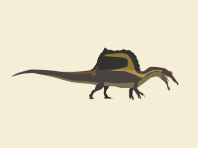 Spinosaurus spinosaurus dinosaur inkscape