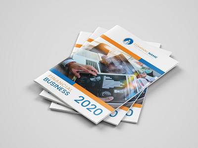 Financial Brochure brochure catalog design company profile flyer design graphic design