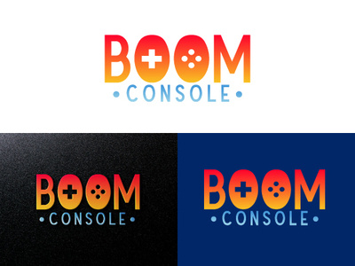 Boom Console Logo console logo logo logo design text based logo text logo