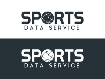 Sports Data Service Logo data logo flat logo graphic designer logo design logodesign minimalist modern logo sports logo