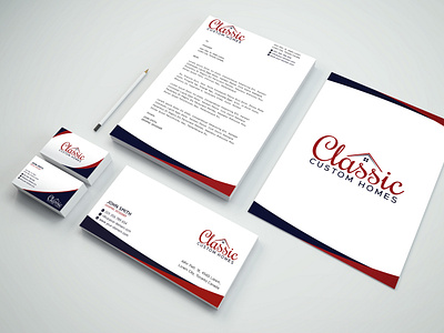 Classic Custom Home Logo   Stationary