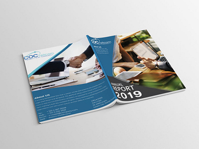Annual Report Design annualreport flyer design graphicdesign illustration logodesign postcard vector