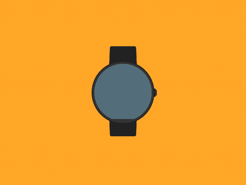 StrongLifts - Android Wear Concept android android wear animation app gif interaction lifting moto360 stronglifts ui ux watch
