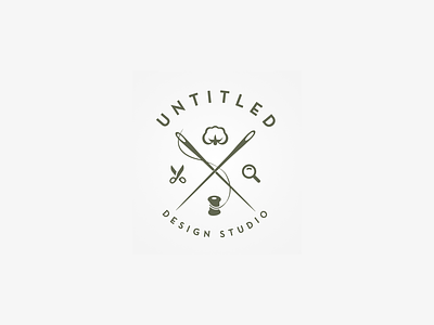 Branding - Untitled Design Studio branding clothing flat logo minimal vintage