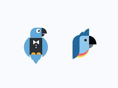 @EventParrot bird event illustration parrot tux twitter
