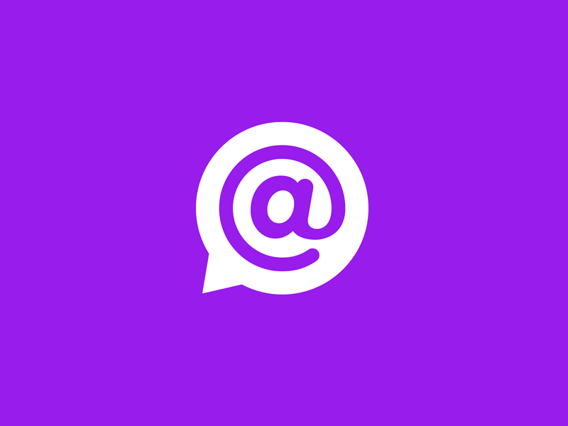 Engage App bubble @ icon app engage twitter