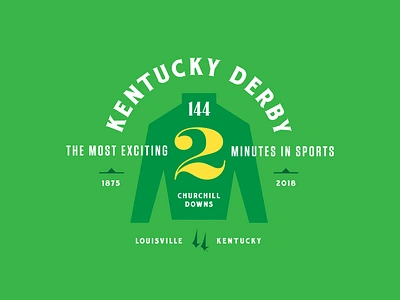 Kentucky Derby 144 churchill downs derby horse jockey kentucky louisville racing typography