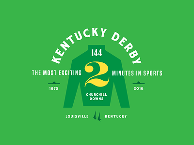 Kentucky Derby 144 churchill downs derby horse jockey kentucky louisville racing typography