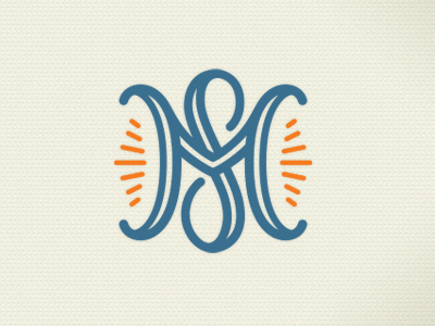 MoonShine Yoga illustration monogram moonshine typography