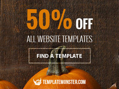 Simple & Heartfelt Thank You 50 discount thanksgiving promo website templates