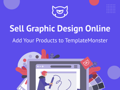 🤩Sell Graphic Design Online on TemplateMonster marketplace