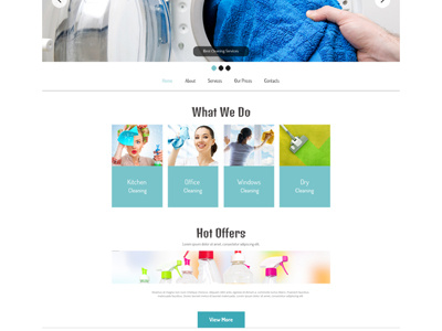 Free Website Template for Cleaning Company cleaning company free free html5 theme free template freebie html5