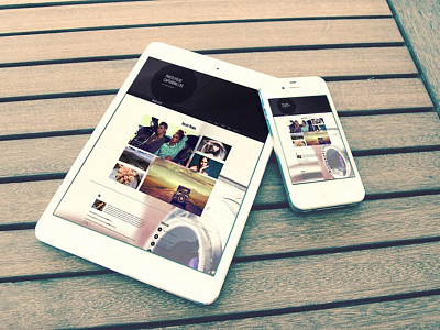 Free Responsive HTML5 Theme for Photo Site freebie html5 photo