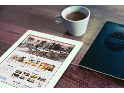 Free WordPress Restaurant Template cafe free menu online menu responsive restaurant wordpress theme