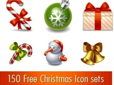 150 Free Christmas Icon Sets christmas free graphic icons new year