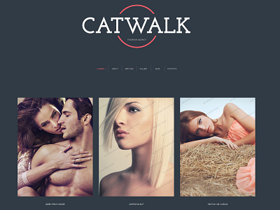 Free WordPress Fashion Agency Theme fashion agency free template theme wordpress