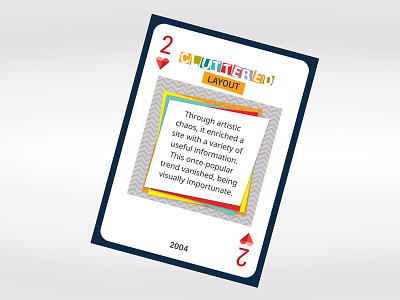 Web Design Playing Cards 