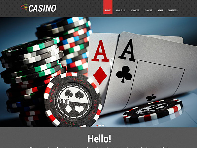 Online Casino Responsive WordPress Theme casino pocker wordpress theme