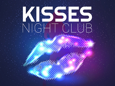 Nighttime Entertainment Website Template disco html5 night club template