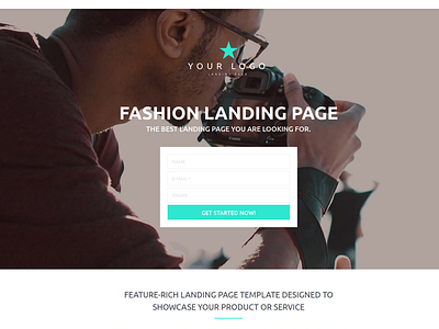 Fashion Responsive Moto CMS 3 Template #58544