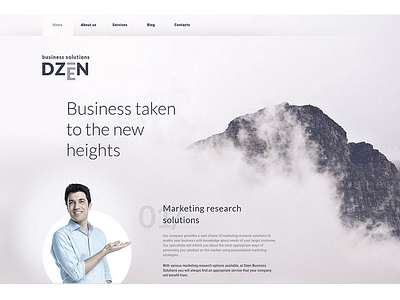 Dzen Drupal Template corporate website drupal template