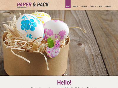 Packaging Responsive WordPress Theme #55169 business theme packaging service website wordpress website