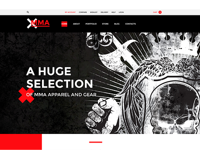 MMA WooCommerce Theme #57775