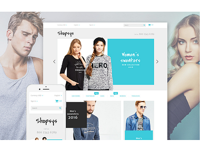 Shopsys - Trendy Clothes PrestaShop Theme clothes ecommerce fashion online shop